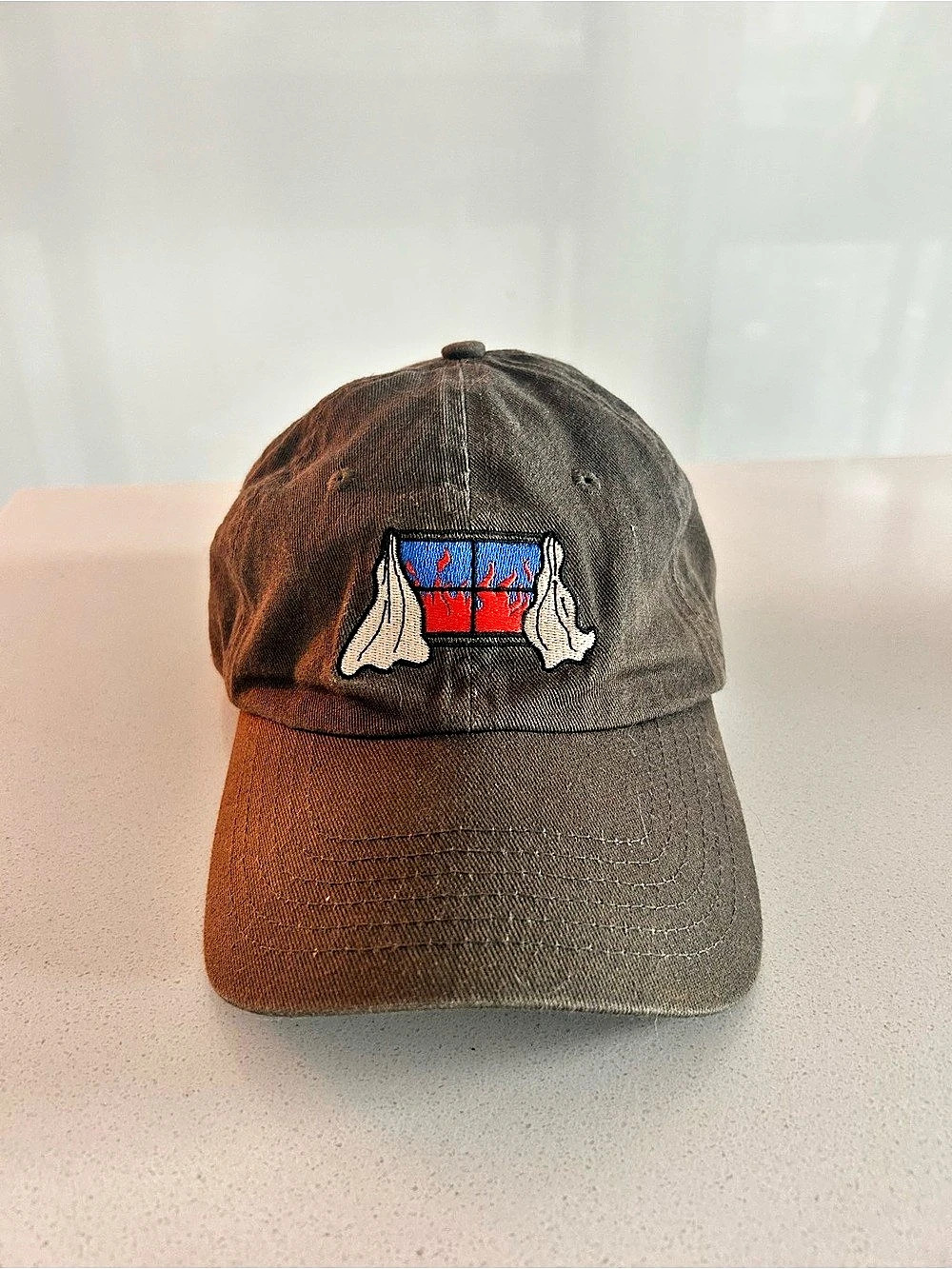 🔥 ON FIYA Dad Hat, by Badaboom 🔥